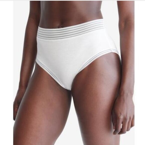 Calvin Klein Women's Ultra-Soft Modal Modern Brief Underwear QD3868 - Silver Haz - Picture 1 of 1
